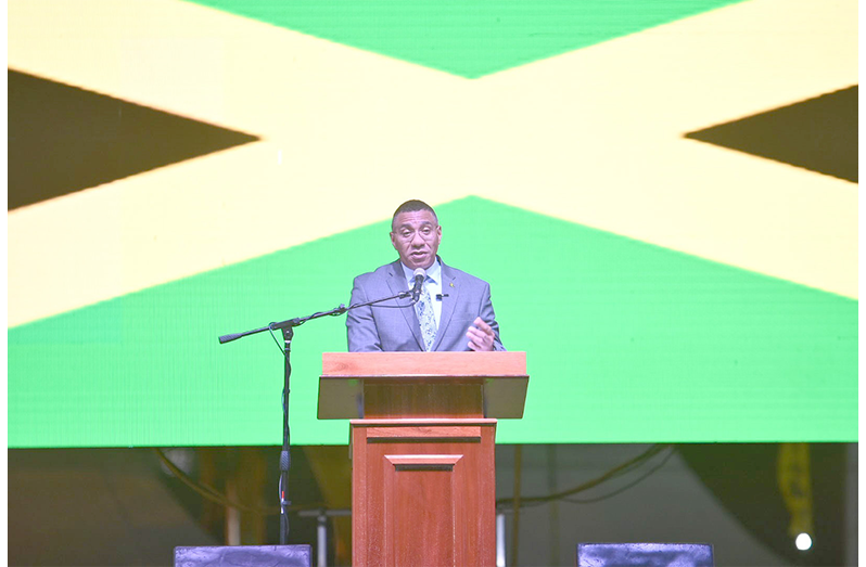 Jamaica’s Prime Minister, Andrew Holness (Delano Williams photo)
