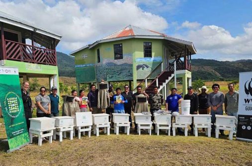 The first major honey production assessment report was officially released and handed over to communities and key stakeholders in the Rupununi this month, providing an assessment of the region’s honey value chain and outlining potential models for greater co-operation and commercial development