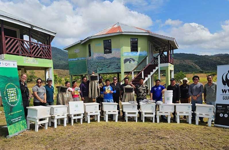 The first major honey production assessment report was officially released and handed over to communities and key stakeholders in the Rupununi this month, providing an assessment of the region’s honey value chain and outlining potential models for greater co-operation and commercial development