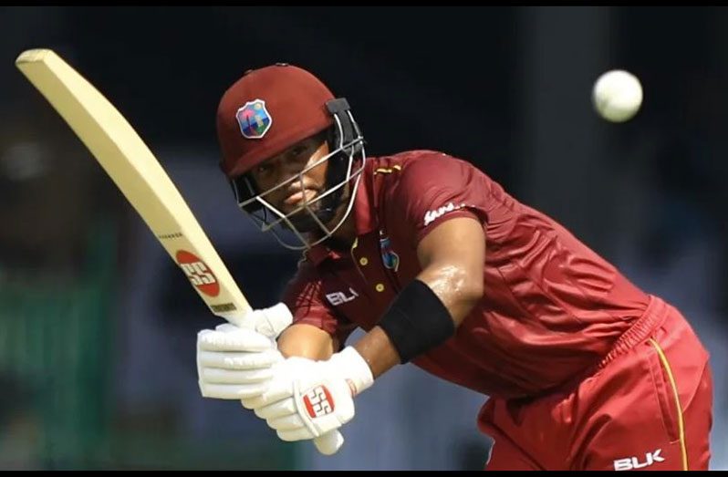 Shai Hope registered his 11th ODI century (AFP via Getty Images)