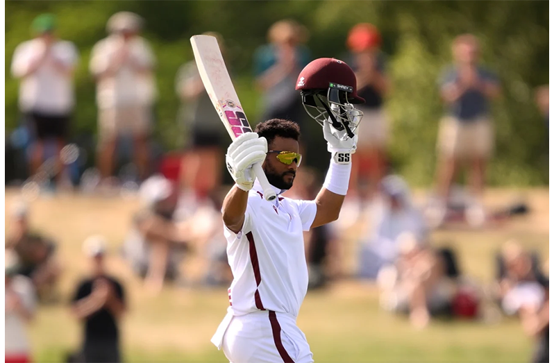 Shai Hope scored his fourth Test hundred•Dec 05, 2025•Getty Images