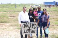 The first 200 landowners at Stewartsville Housing Scheme (East) in Region Three will begin constructing their homes following a lot identification exercise led by Collin Croal, Minister of Housing and Water on Friday