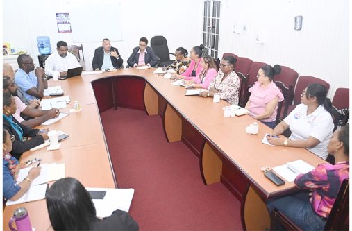 Key issues discussed for improvement included expanding staff training, accelerating digitalisation to minimise paperwork delays, and improving communication channels between the central ministry and regional offices
