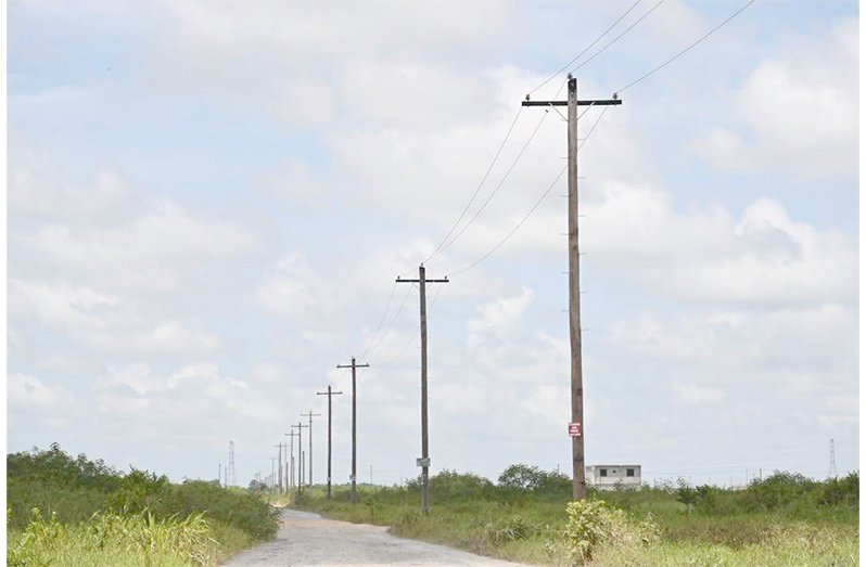 Chief Executive Officer of the Central Housing and Planning Authority (CH&PA), Dr Martin Pertab, along with a team of engineers and technical staff, on Friday conducted a site visit to assess ongoing electricity-distribution works at Blocks One and Five, Great Diamond, East Bank Demerara
