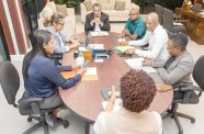 Minister of Housing, Collin Croal and Minister within the Ministry, Vanessa Benn, met with Minister of Local Government and Regional Development, Priya Manickchand, to discuss ways of strengthening the system, particularly the role of NDCs in processing residential applications