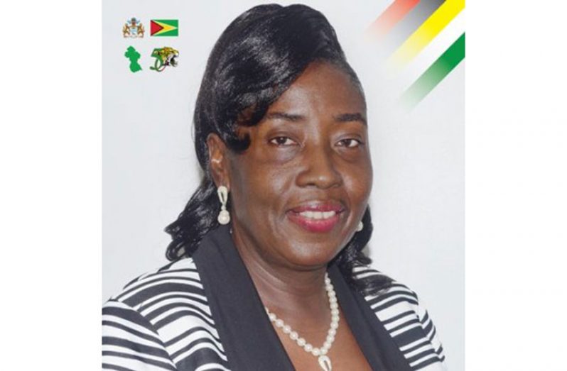 Housing Minister Valerie Adams-Patterson