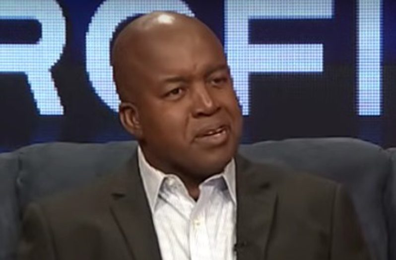 Track and field broadcaster Hubert Lawrence