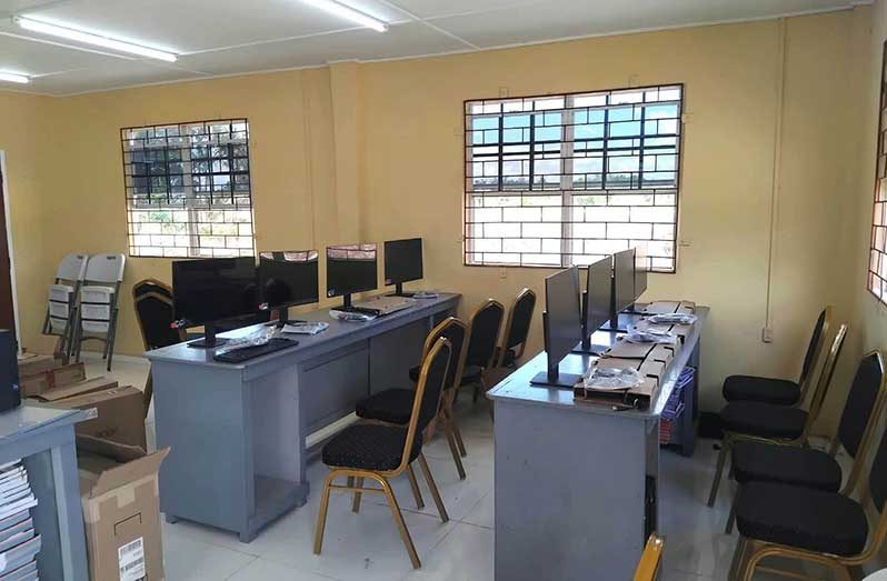 The ICT hub is  undergoing renovation and is expected to use the renewable energy supply to power lighting, computers, fans and other equipment when it becomes fully operational