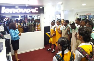 Students at Starr Computers  recent ‘Girls in ICT 2017’ seminar (Starr photo)