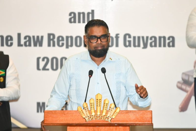 President Dr Irfaan Ali [Delano Williams photo]