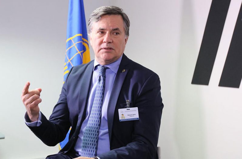 Newly-elected IICA Director-General, Dr Manuel Otero