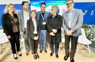 Margaret Zeigler, IICA Representative in the United States; Fernando Sampaio, Director of Sustainability at the Brazilian Meat Exporters Association (ABIEC); Caroline Prolo, from the climate financing management agency Fama Re Capital; Felipe Bittencourt, CEO of WayCarbon; Izabella Teixeira, former Minister