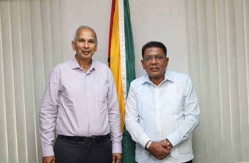 Agriculture Minister, Zulfikar Mustapha and Dr. Muhammad Ibrahim