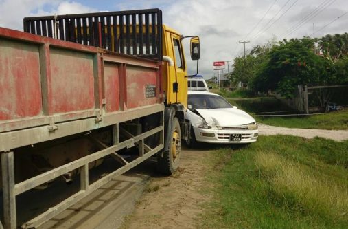 The scene of the accident