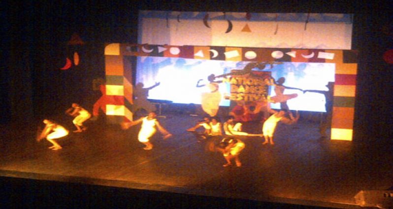The Classique Dance group during their performance