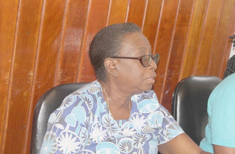 Regional Health Officer (RHO), Dr. Pansy Armstrong