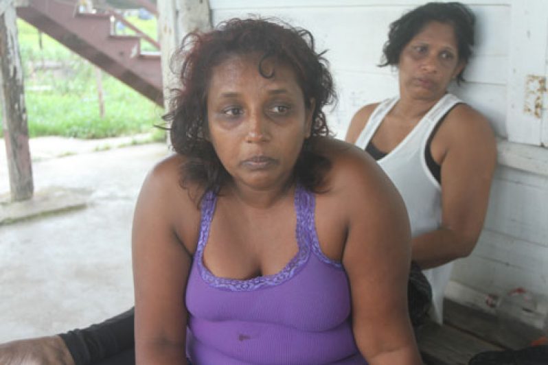 Grieving mother, Natasha Bacchus