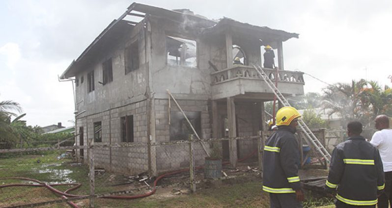 Addil Rahim’s home has been destroyed by fire