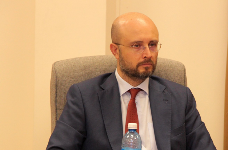 Seref Gokay Coskun, Counsellor at the World Trade Organisation, facilitated the three-day workshop
