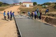 Yurong Paru Village in Region Nine is set to benefit from a transformative road improvement project to enhance community-based infrastructure