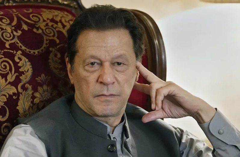 Imran Khan was also arrested in May this year before being released after a couple of days (AFP/Getty Images)