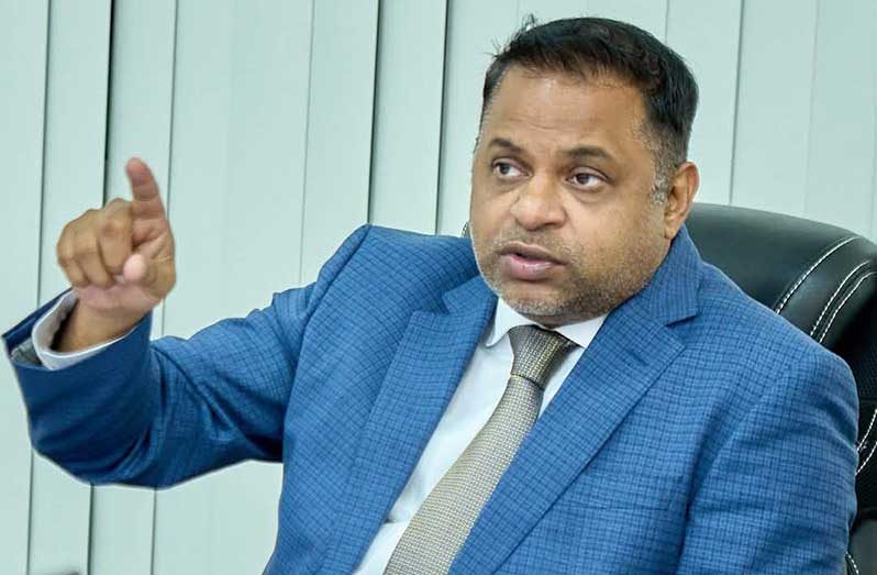 Minister of Public Utilities and Aviation, Deodat Indar