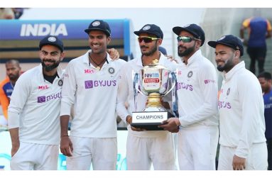 India have a one-point lead over New Zealand. (Getty Images)
