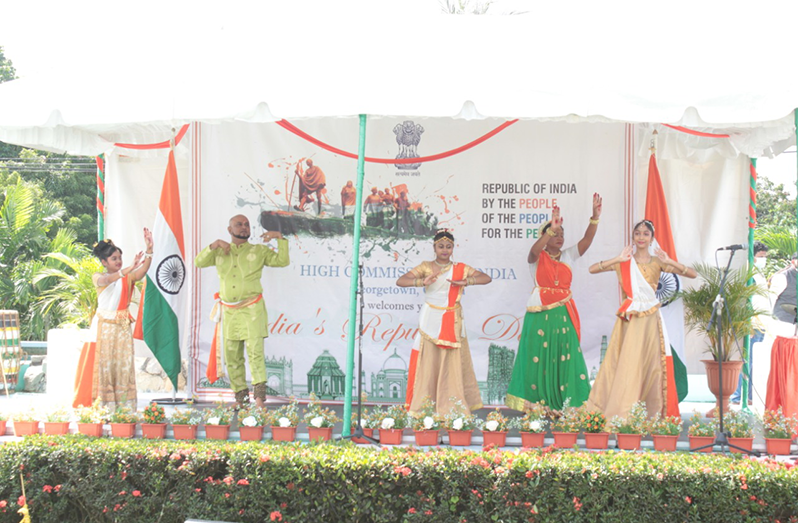 A cultural dance being performed as part of India’s Republic Day celebrations (Photos courtesy of the Indian High Commission)
