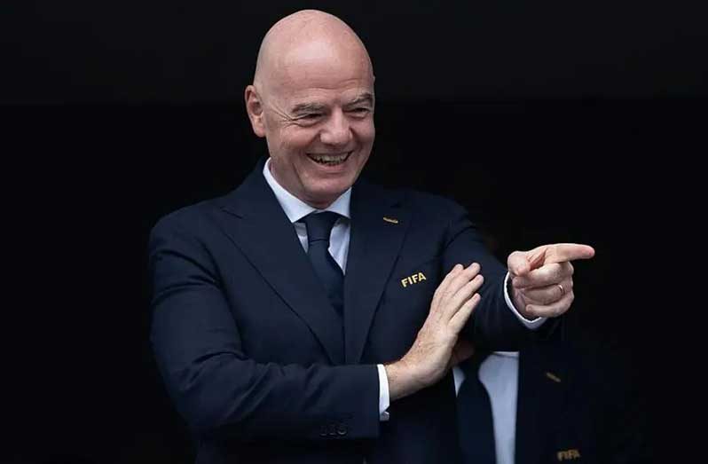 FIFA president Gianni Infantino has been Fifa president since 2016