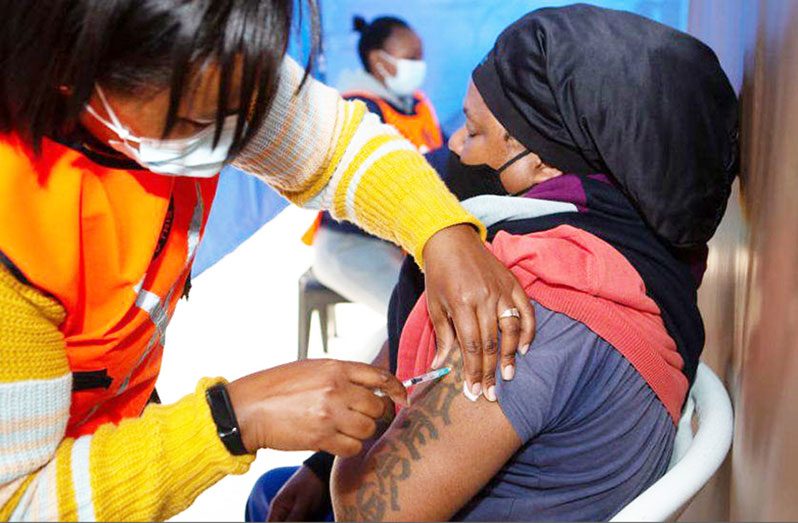 Many people in Africa remain unvaccinated (GETTY IMAGES)