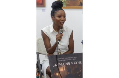 Jasmaine Payne, Guyanese author and editor, whose debut novel Leech explores obsession, recognition, and the art of storytelling (Yohan Savory photo)