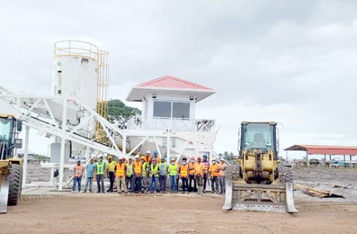 Caribbean Concrete Guyana Limited’s US$2M concrete batching plant at Linden