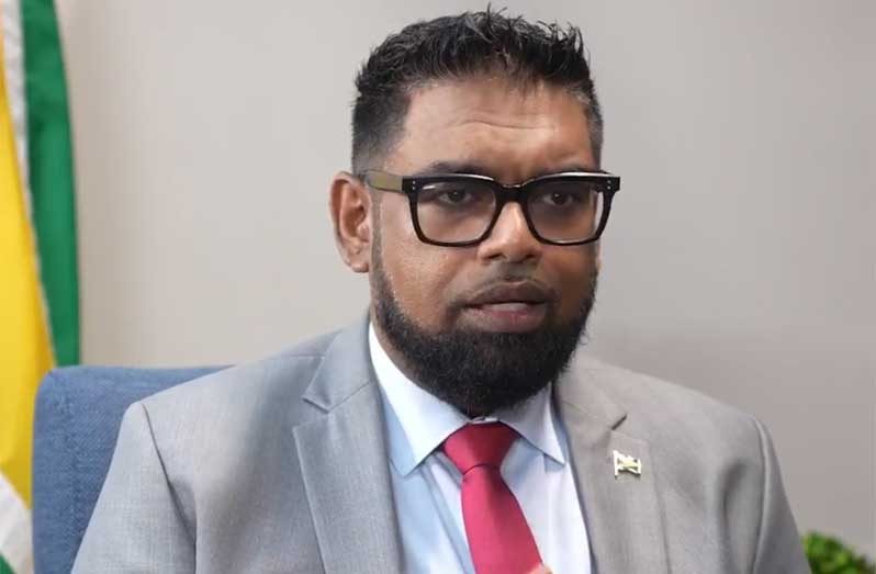President, Dr Irfaan Ali