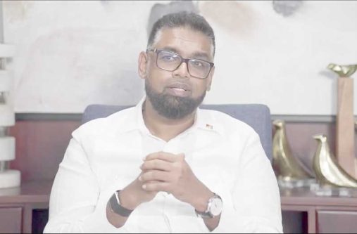 President Dr. Irfaan Ali during his Tuesday morning address