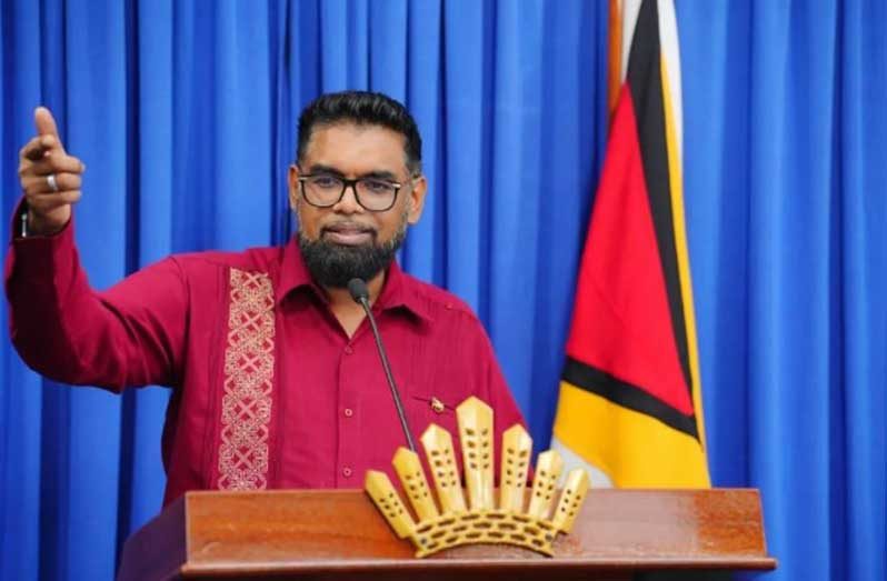 President Dr Irfaan Ali