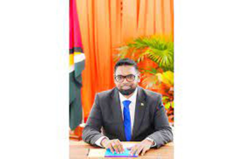 President Dr. Irfaan Ali