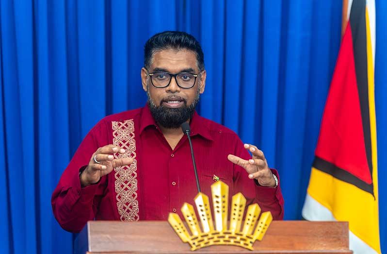 President Dr Irfaan Ali
