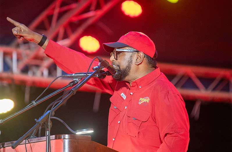 President Dr. Irfaan Ali (Delano Williams photos)