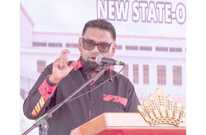 President Dr. Irfaan Ali