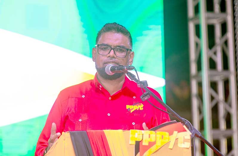President, Dr. Irfaan Ali