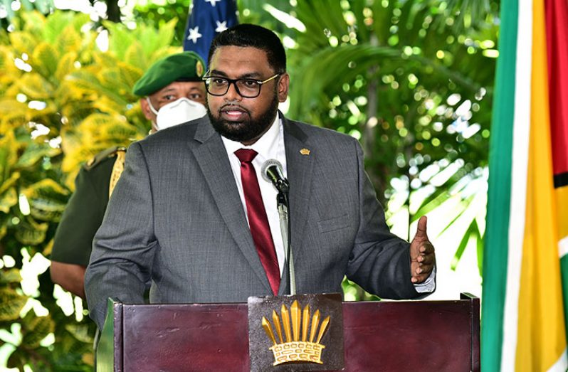 President Dr. Mohamed Irfaan Ali