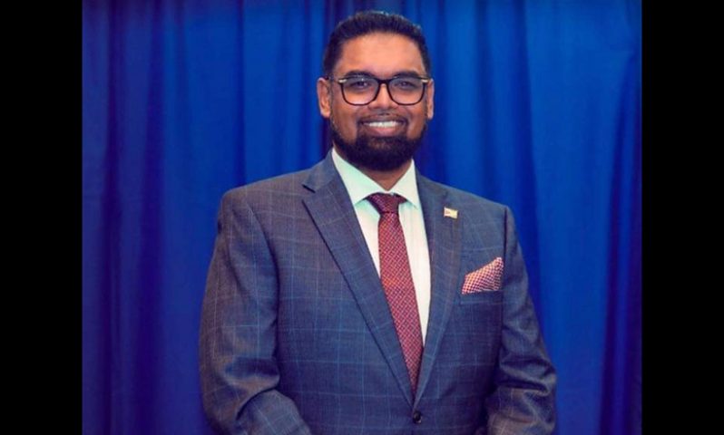 President Dr Irfaan Ali