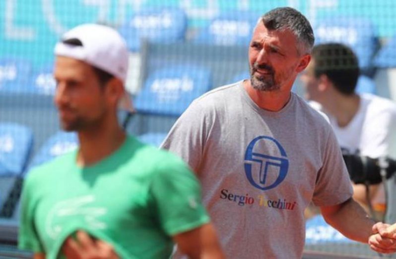 Goran Ivanisevic, who famously won the Wimbledon title in 2001, joined Novak Djokovic's team last year.