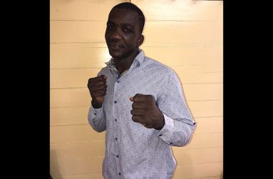 Jason ‘The Prison Pride’ Barker strikes a pose for Chronicle Sports Rawle Toney at the Camp Street Prison.