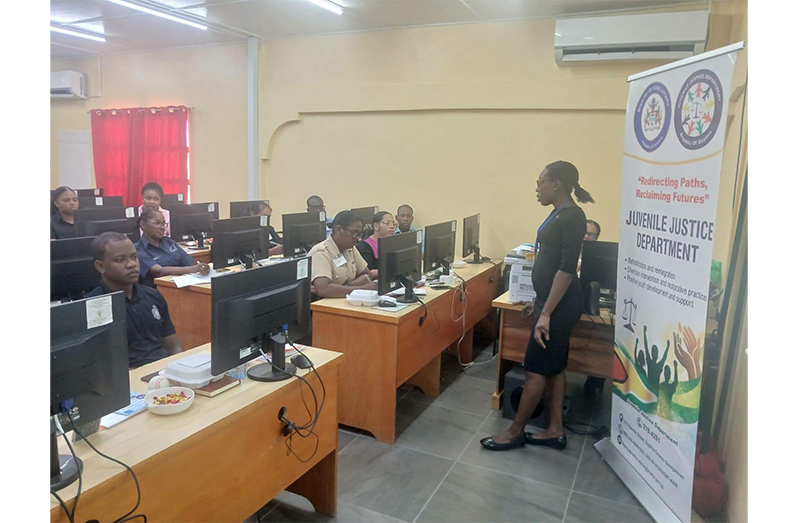 The three-day programme, titled “Training with the Police in Child-Friendly Procedures,” began on Wednesday, August 26, 2026, and concluded yesterday, Friday, August 28, at the Zara Computer Centre in Leonora, West Coast Demerara