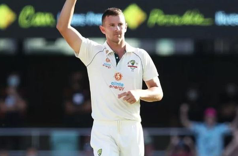Aussie pace Josh Hazlewood