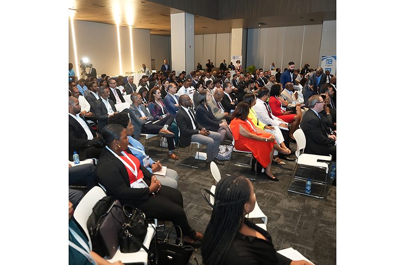 Attendees at the Jamaican Stock Exchange Conference (JSE) at the Pegasus Suites and Corporate Centre