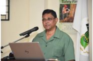 The late former Commissioner of Forests, James Singh