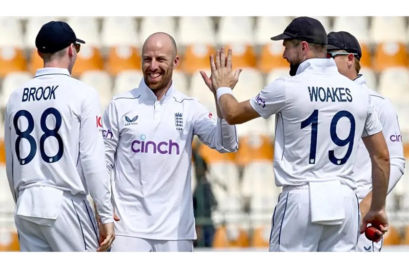 Jack Leach took his 27th lbw out of 133 Test wickets. Fellow left-arm spinner Phil Tufnell had nine out of 121 while Phil Edmonds had four out of 125