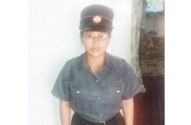 Firewoman Indra Jacobs